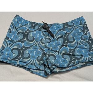 Patagonia Blue and Gray Athletic Shorts